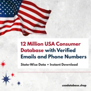 12 Million USA Consumer Database