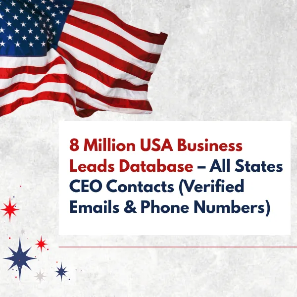 8 Million USA Business Leads Database