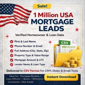Mortgage Leads CSV